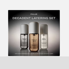 Decadent Layering - Body Mist Trio